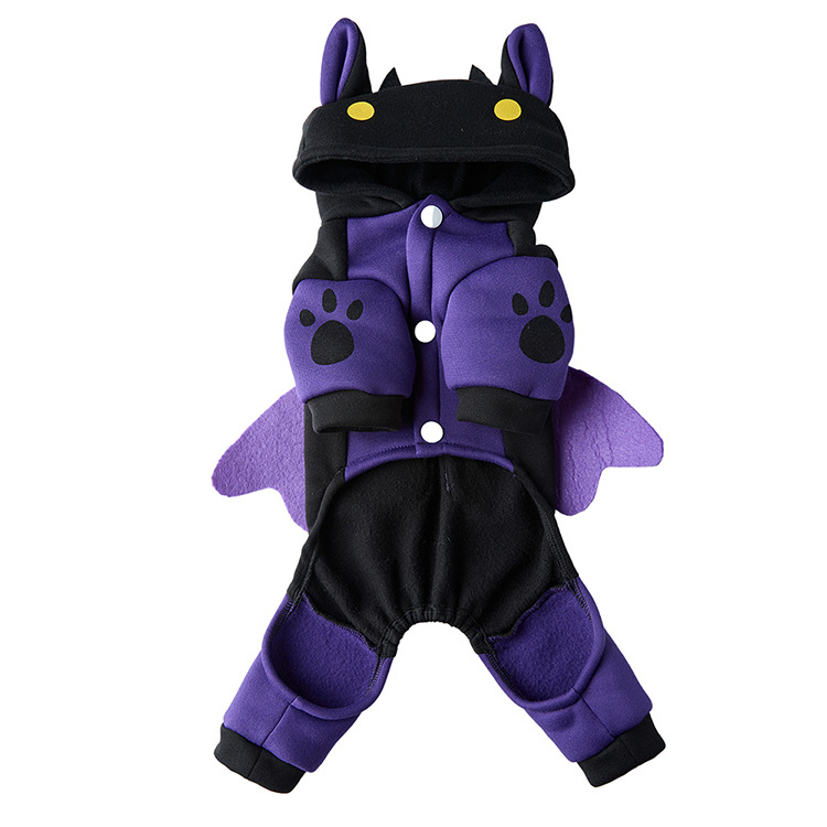 Šunų drabužiai – Kalėdų ir Helovyno tema su moliūgų demonų dizainu, Poliesteris, Gyvūnų drabužiai