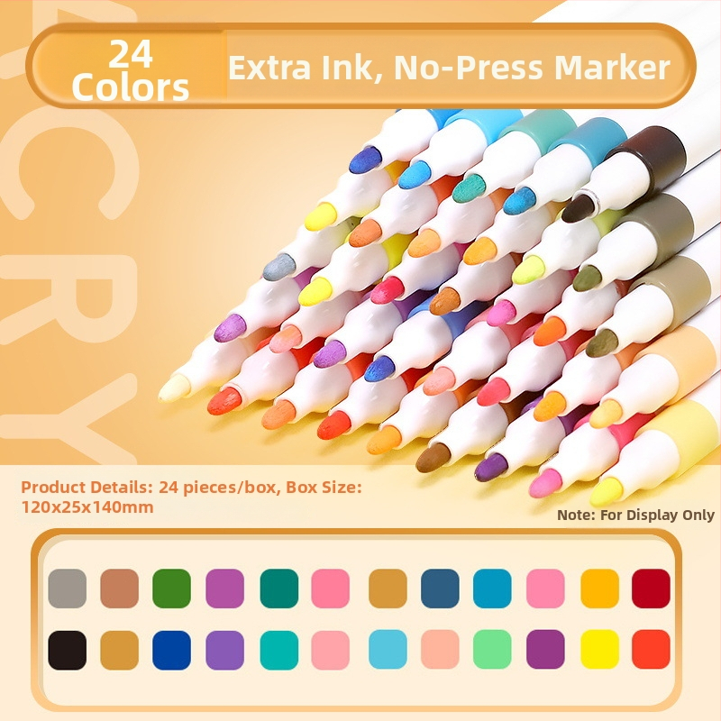 Akril marker za osnovnoškolce, periv, može se nanositi u slojevima