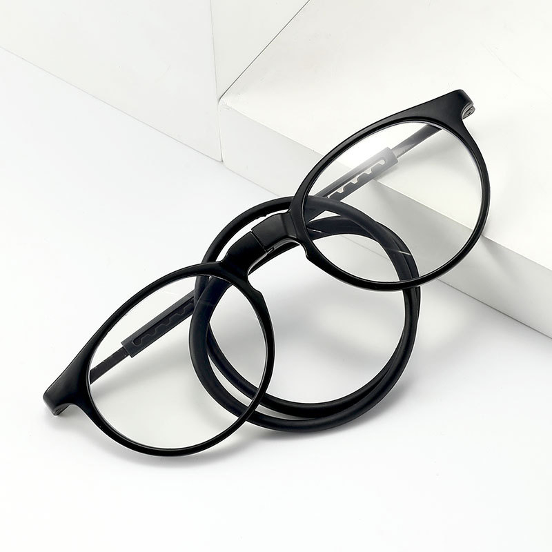Mr. fu Čitanje naočala s anti-plavim svijetlom, okrugli okvir, puni okvir, PC okvir, leće AC