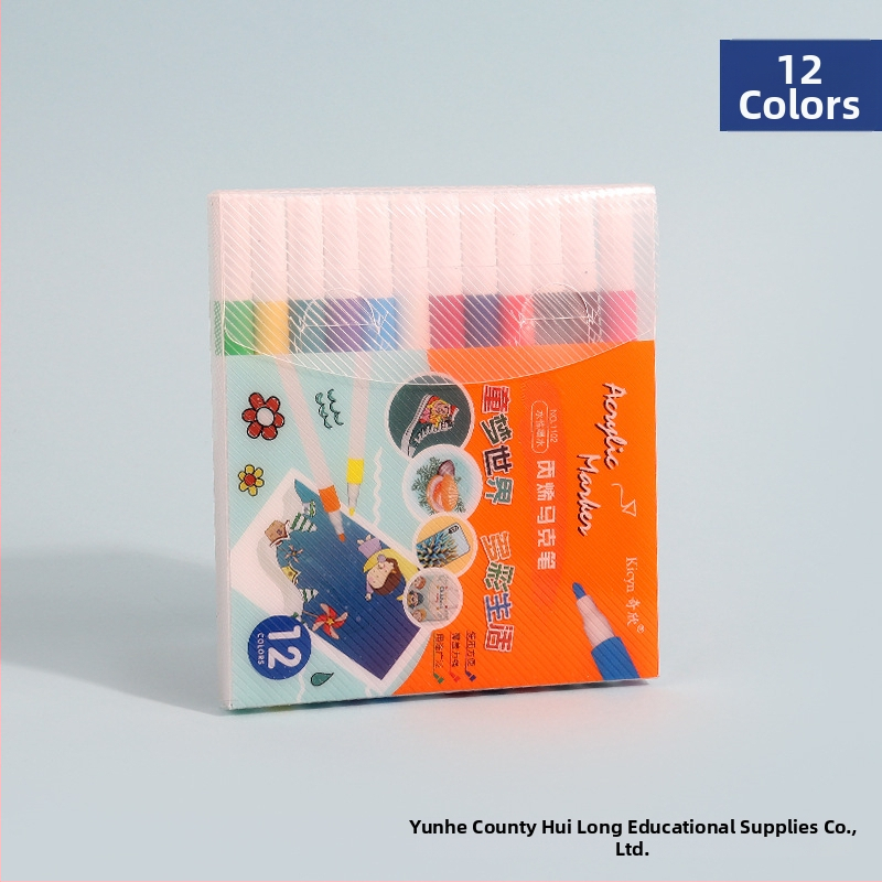 Set akrilnih markera Yihui za djecu – keramika crtanje, DIY, brzo sušeći, vodootporni