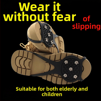 Lauko penkių dantų lediniai klijai batoms — atsparūs vandeniui, atsparūs nešvarumams, lengvai valomi, šiuolaikiškas minimalistinis dizainas