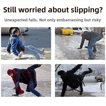 Lauko penkių dantų lediniai klijai batoms — atsparūs vandeniui, atsparūs nešvarumams, lengvai valomi, šiuolaikiškas minimalistinis dizainas