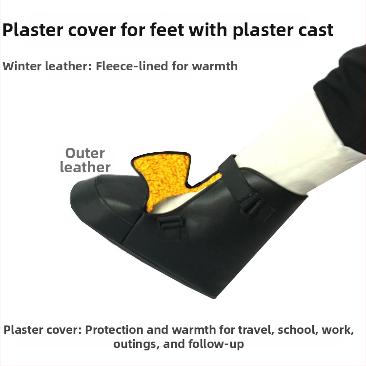 Health Protection Avalynės uždangos po lūžio reabilitacijai | Medžiaga: vasaros tinklelis, žieminis odinis šildymas | Svoris: 250 g | Skirta kojų šildymui