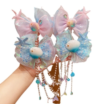 Vaikų plaukų aksesuaras su nykštuku – senovinis stilius su gėlių motyvu, priekinė grandinėlė plaukams ir ausų kabliukai