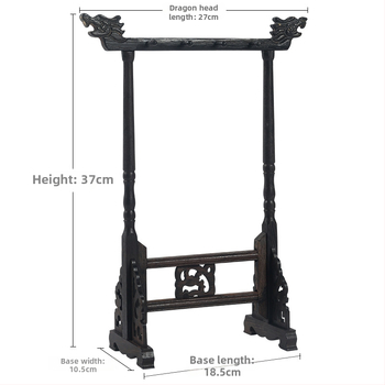 Medinis laikiklis plunksnos ir rašikliui su pūķo galva, kaligrafijai, 12/14/16‑pin, Studijų komplektas Keturi lobiai, pritaikomas