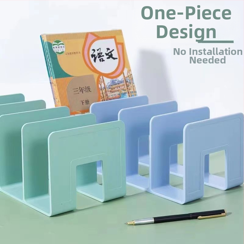 Plastmasas vertikālais failu turētājs ar četrām nodalēmām birojam