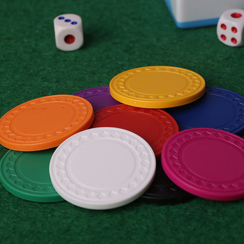 Chipuri plastice ABS pentru jocuri de șah și cărți, 2000 de bucăți în cutie, personalizare disponibilă, origine Zhejiang