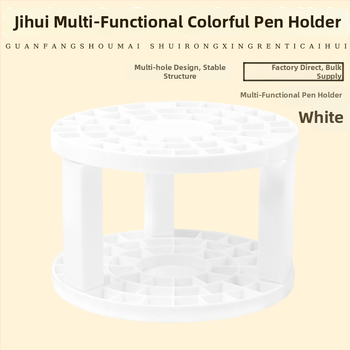 Vaikų plastikinis rašiklių ir šepetėlių laikiklis, nuimamas, daugiafunkcis