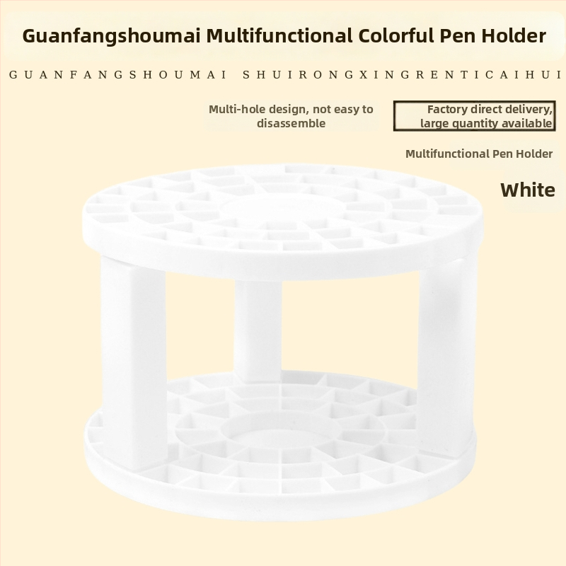 Vaikų plastikinis rašiklių ir šepetėlių laikiklis, nuimamas, daugiafunkcis