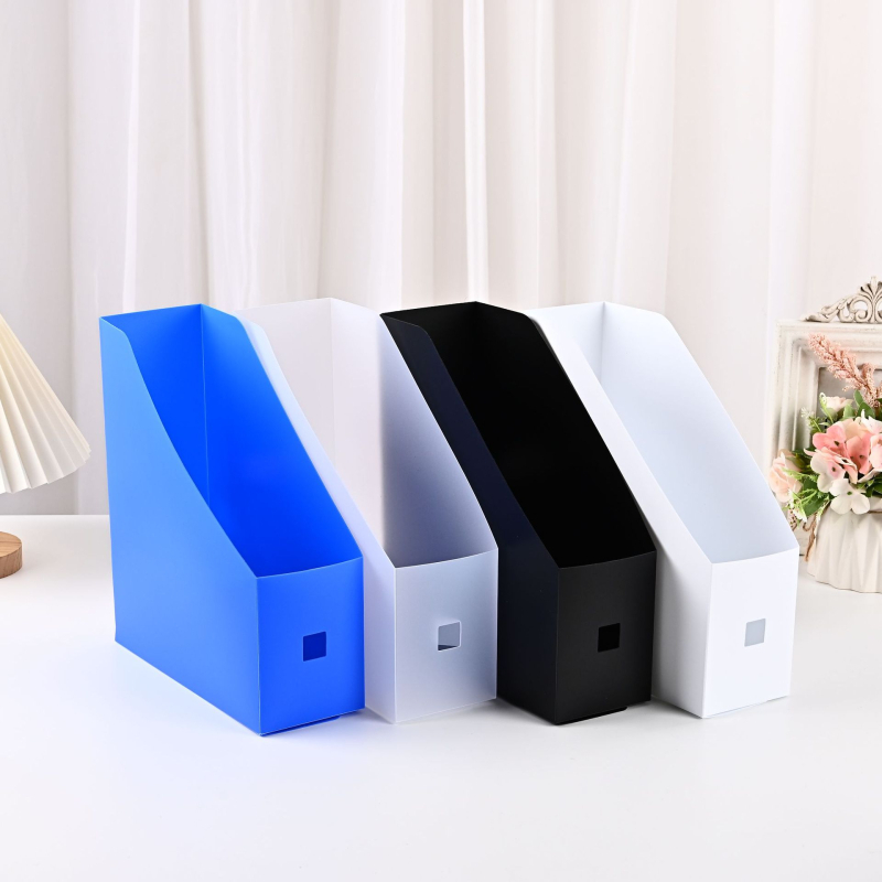 Stalo organizatorius dokumentams ir knygoms, PP medžiaga, modelis 001, matmenys 9×24×27.