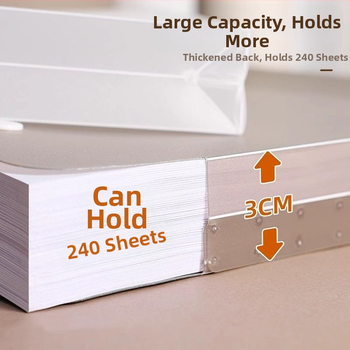 Plastikinis eskizų portfelis su 240 puslapiais, nešiojamas piešinių albumas – Looking for a bear