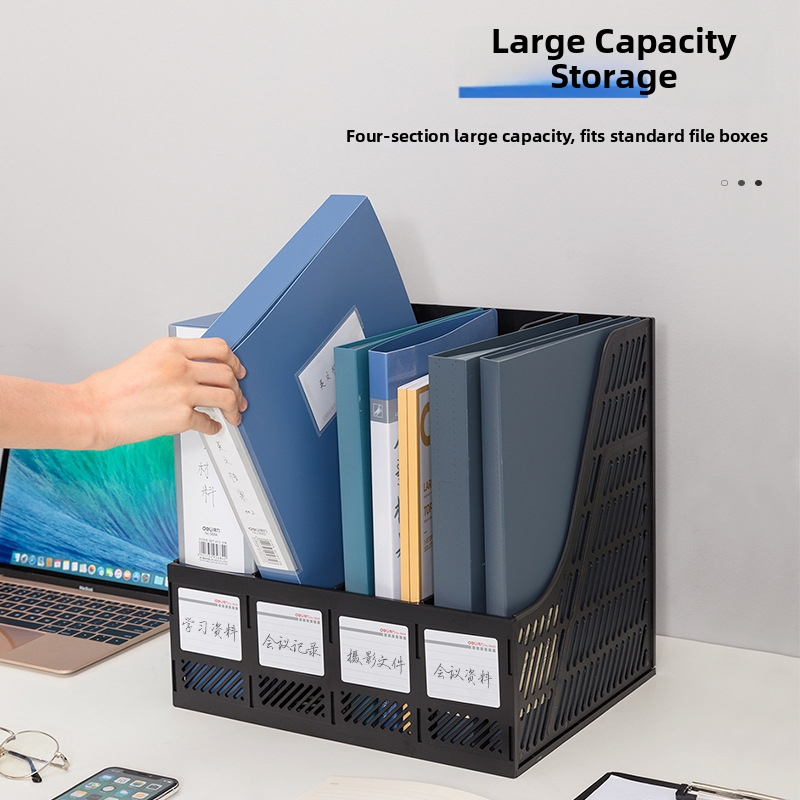 Dokumentu plauks 9848, četru līmeņu, PP materiāls, galda organizētājs