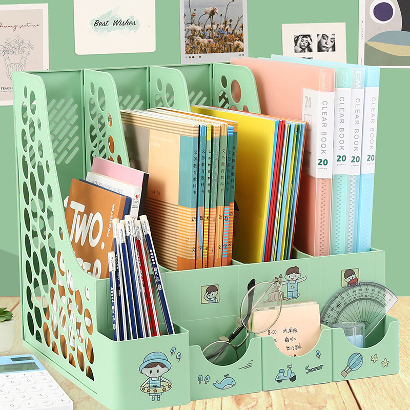 Raft pentru fișiere de birou, 4 niveluri, Model 8816, Material PP