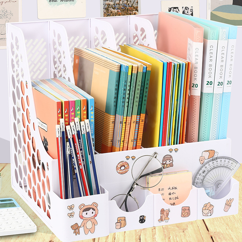 Raft pentru fișiere de birou, 4 niveluri, Model 8816, Material PP