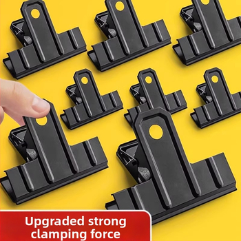 Clip metal pentru bilete – clip multifuncțional de tip dovetail, model E102318, compatibil cu diverse formate de hârtie