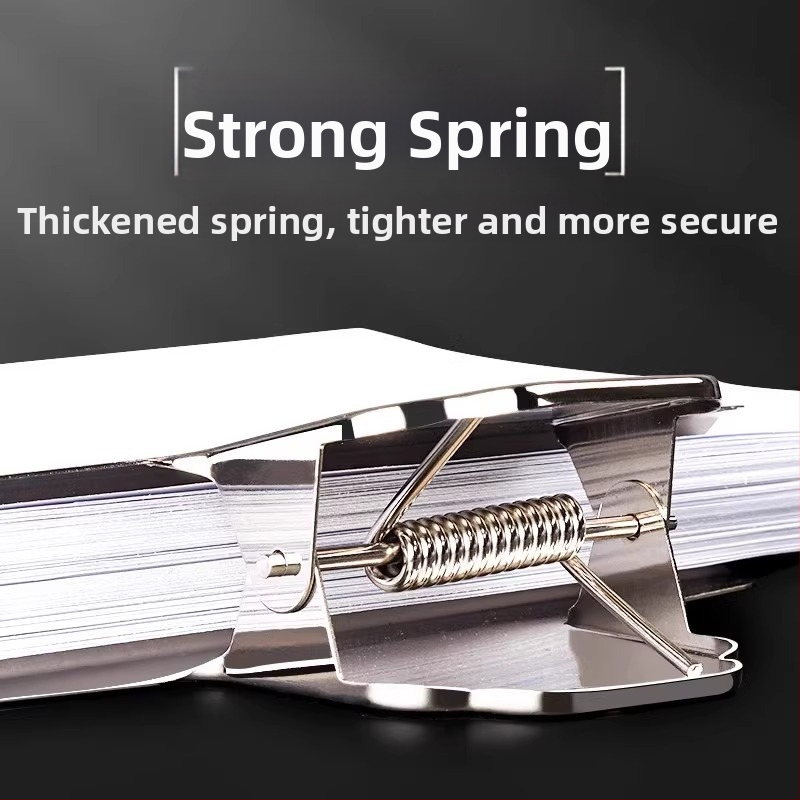 Clip metal pentru bilete – clip multifuncțional de tip dovetail, model E102318, compatibil cu diverse formate de hârtie