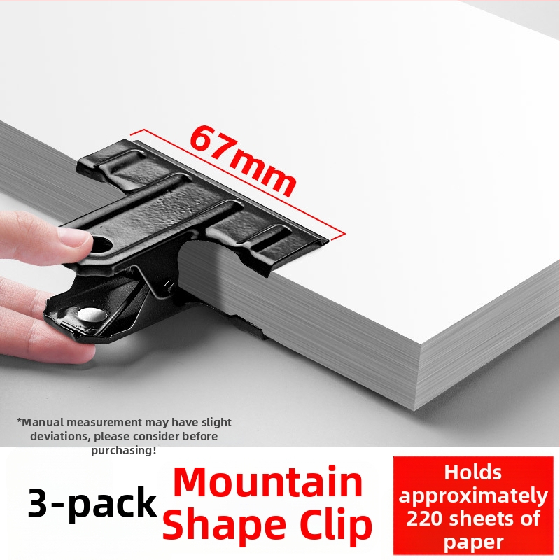 Clip metal pentru bilete – clip multifuncțional de tip dovetail, model E102318, compatibil cu diverse formate de hârtie
