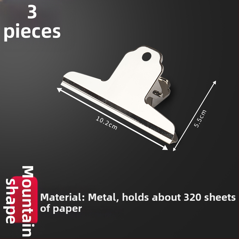 Clip metal pentru bilete – clip multifuncțional de tip dovetail, model E102318, compatibil cu diverse formate de hârtie