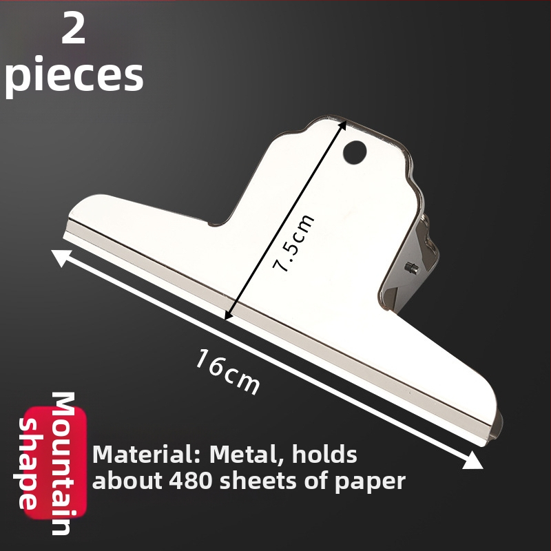 Clip metal pentru bilete – clip multifuncțional de tip dovetail, model E102318, compatibil cu diverse formate de hârtie