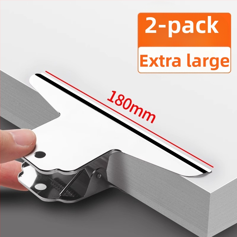 Clip metal pentru bilete – clip multifuncțional de tip dovetail, model E102318, compatibil cu diverse formate de hârtie