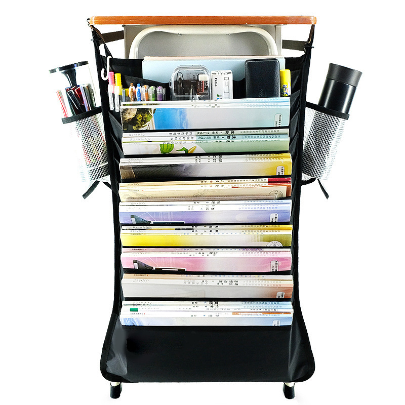 Pakabinamas knygų krepšys prie stalo — Modelis: Hanging Book Bag; Medžiaga: Oxford audinys; Grynoji masė: 500 g