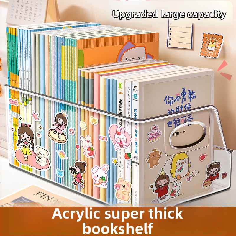 Stalo knygų laikymo dėžutė, Yoshi, modelis YKLSL, plastikas, grynasis svoris 100