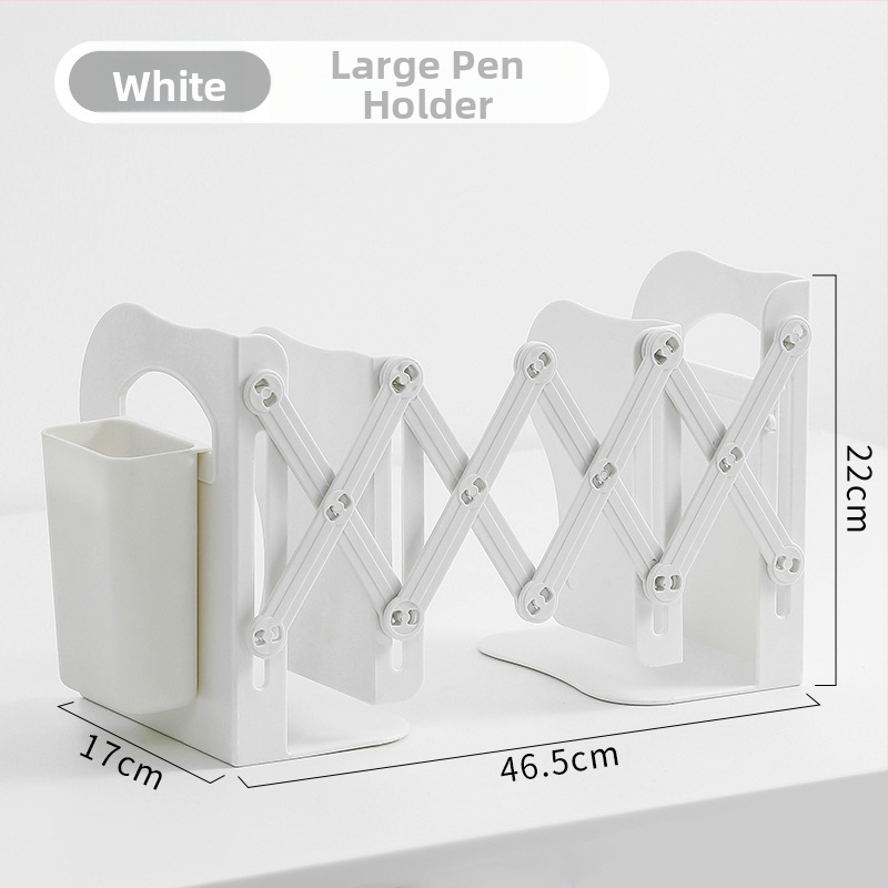 Stalo knygų laikiklis DP2409, plastikas, sulankstomas ir išsiplečiantis, grynoji masė 410 g