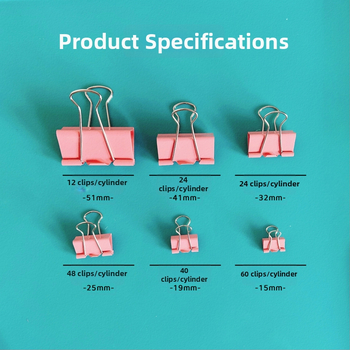 Metallist dokumentide hoidja dovetail-klipiga ja pikkade sabadega (Bränd Warehouse; Materjal Metall; Toote tüüp: dokumentide hoidja)