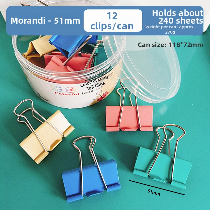 Metallist dokumentide hoidja dovetail-klipiga ja pikkade sabadega (Bränd Warehouse; Materjal Metall; Toote tüüp: dokumentide hoidja)