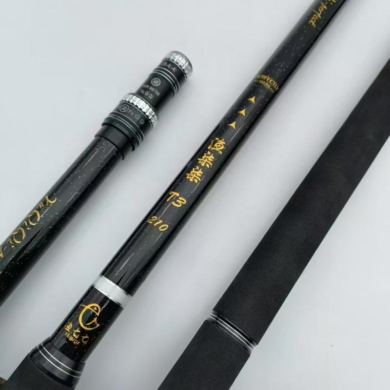 Pikendatud süsinikust antirotatsiooniline kalastusvõrkvarras, 2 osaga, 240 g, pikendatav