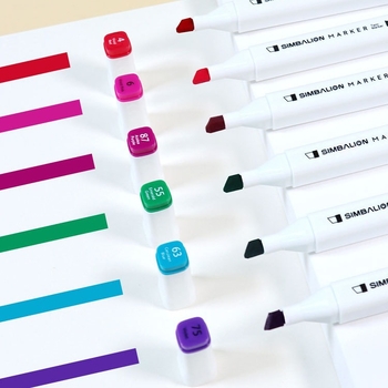 Male Lion marker s dvostrukim vrhom, tinta na bazi ulja i akvarela, napunjiv, za djecu i ručnu animaciju