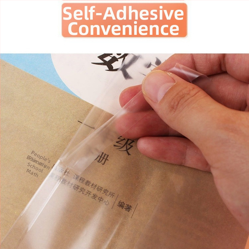 Caurspīdīga pašlīmējoša grāmatas vāka folija ar pretslīdēšanas aizsardzību, zīmols M&G Morning Light