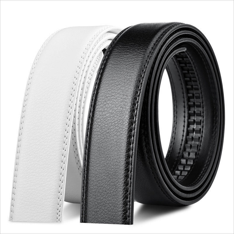 Curea din piele pentru bărbați cu cataramă automată, din piele naturală, două straturi de piele de vițel, lățime 3,5 cm