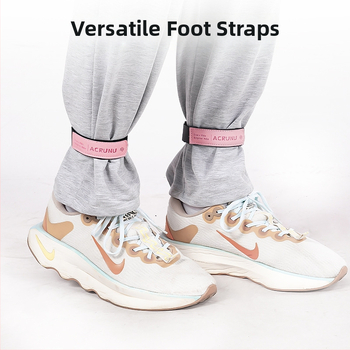 Acrnu Dviračio kojų rankovės su reguliuojamomis sagtimis – nailonas/polisteris + oda, svoris 12 g