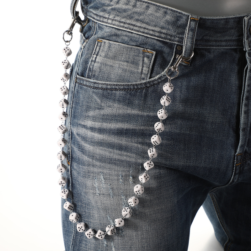 Juosmens grandinė, unisex, plastmasė, plotis 10 mm, laisvalaikio stilius