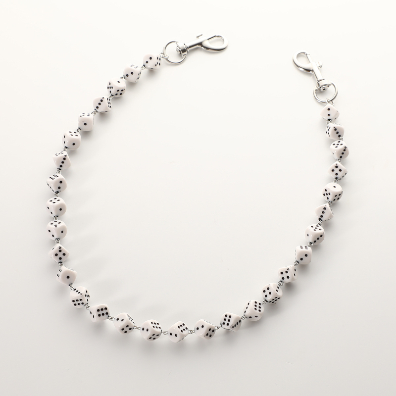 Juosmens grandinė, unisex, plastmasė, plotis 10 mm, laisvalaikio stilius