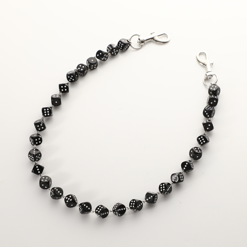 Juosmens grandinė, unisex, plastmasė, plotis 10 mm, laisvalaikio stilius