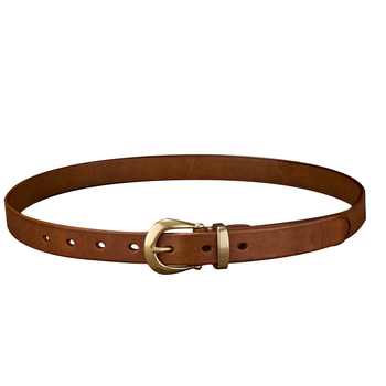 Curea de damă retro din piele naturală cu cataramă din cupru, piele de primul strat, închidere cu cataramă cu pin, lățime 2–4 cm