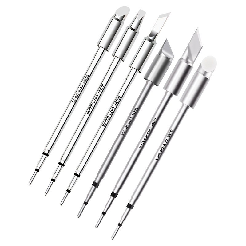 BOZAN 470 serija – Litavimo adatos su įkaitinimo šerdimi; formos: horseshoe, round, pointed, flat – Didelė galia, universalus