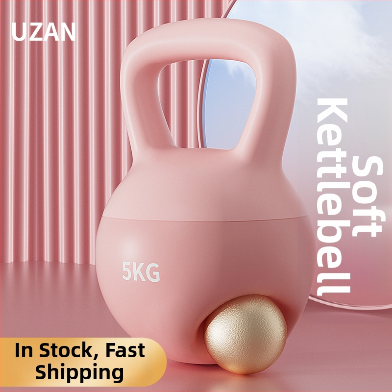 Mäkk kettlebell kummiga kattega – PVC kere, kaasaskantav kodune fitness varustus joogaks