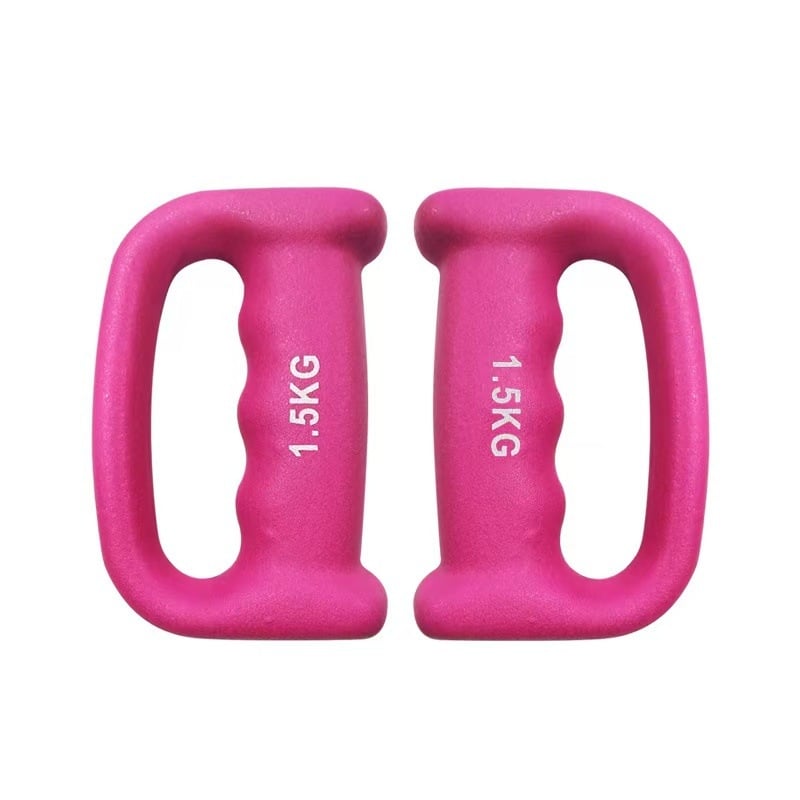 Käepidega poksi hantel õhu löökide jaoks (valatud raud • 1 kg • FSY)