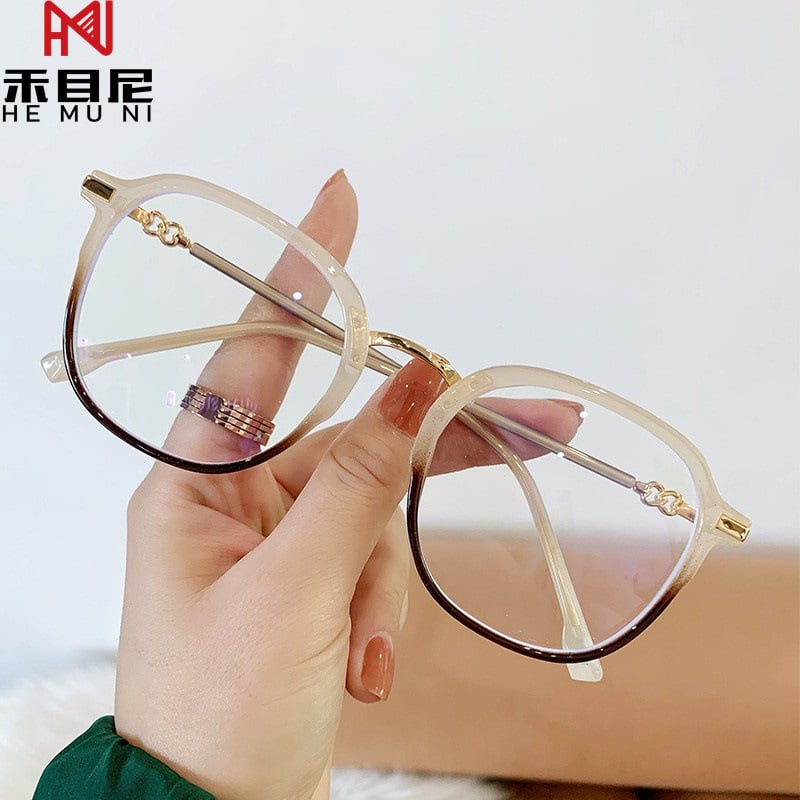 Naočale za čitanje s okruglim okvirom, leće od smole, zaštita od plavog svjetla i UV, puni okvir TR90, model 7117, za odrasle