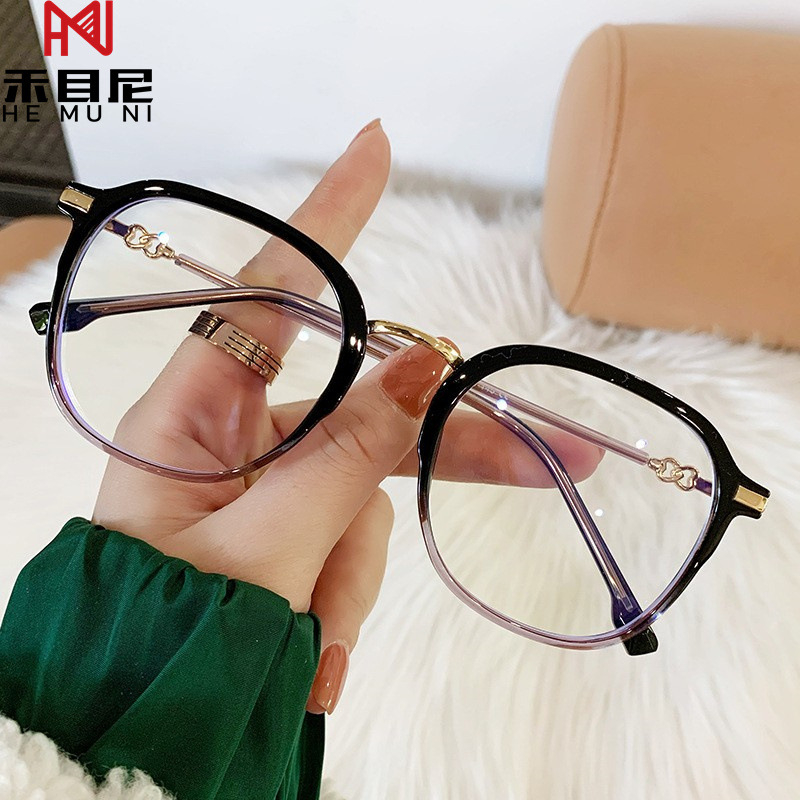 Naočale za čitanje s okruglim okvirom, leće od smole, zaštita od plavog svjetla i UV, puni okvir TR90, model 7117, za odrasle