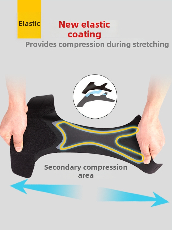 Členková ortéza pre dospelých pre futbal – proti vyvrtnutiu, podpora zotavenia, polyesterové vlákno