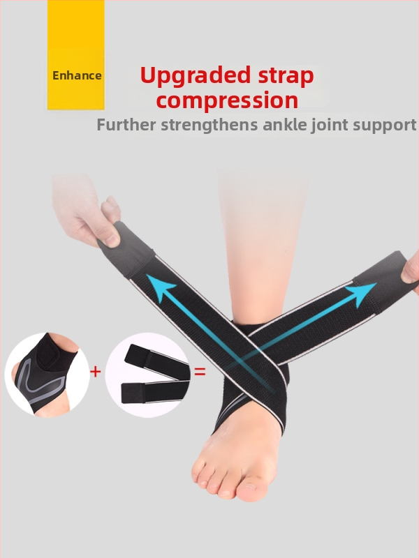 Členková ortéza pre dospelých pre futbal – proti vyvrtnutiu, podpora zotavenia, polyesterové vlákno