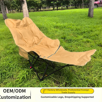 Sulankstoma poilsio kėdė lauko naudojimui su Oxford audiniu ir anglies plieno rėmu