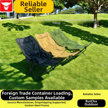 Sulankstoma poilsio kėdė lauko naudojimui su Oxford audiniu ir anglies plieno rėmu
