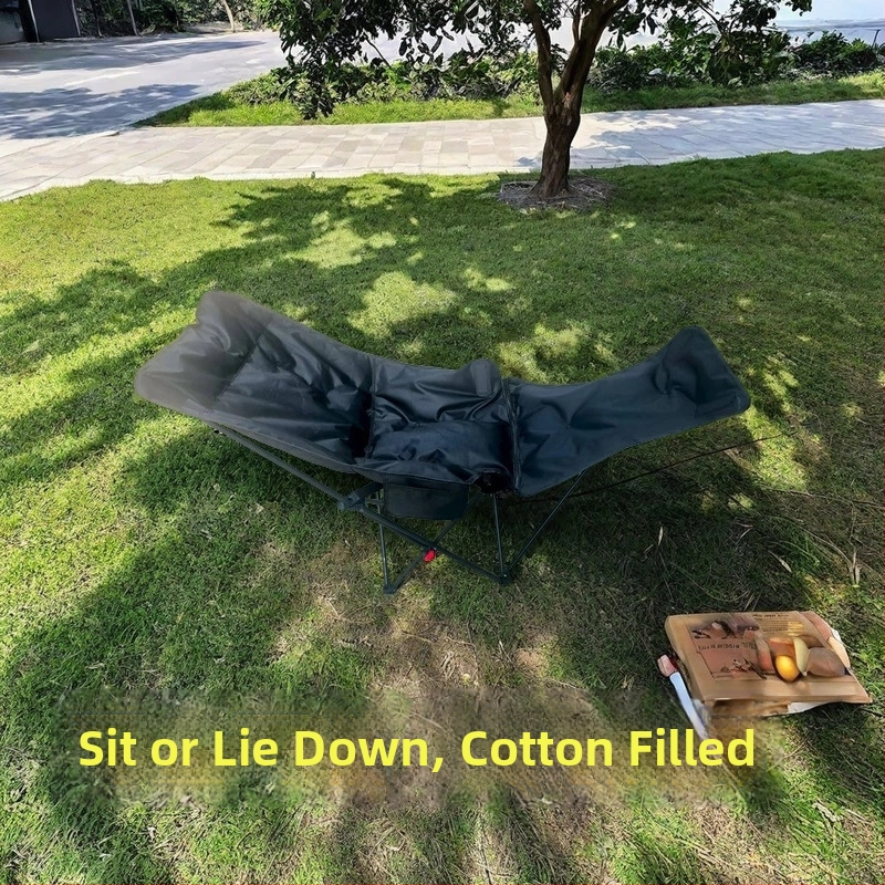 Sulankstoma poilsio kėdė lauko naudojimui su Oxford audiniu ir anglies plieno rėmu