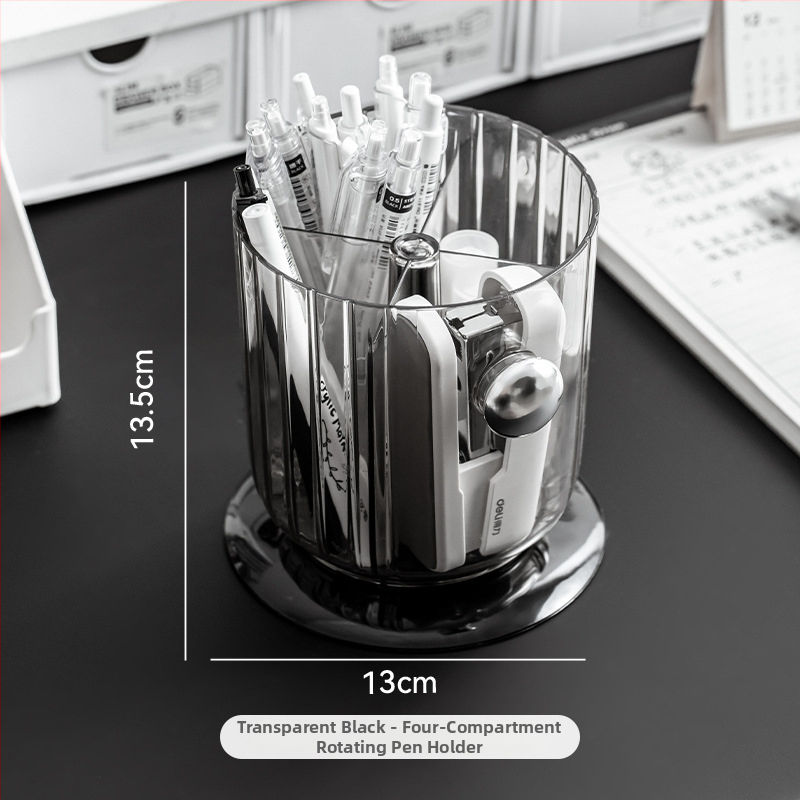 Multi-pai Plastikinis apvalus rašiklio laikiklis su saugojimo dėžute – Verslo dovana