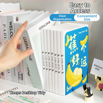 L formos metalo knygų stovas stalui – Jiaxun, 2 vnt komplektas, grynoji masė 453 g